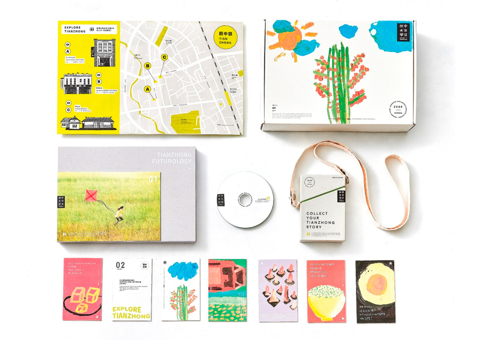 社會設計類:「田中未來學」(嶺東科技大學視覺傳達設計系,顏子崴、翁雅筠、李宥融、陳凱育、李栢勳)