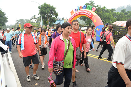 華山健走開始 華山健走開始
