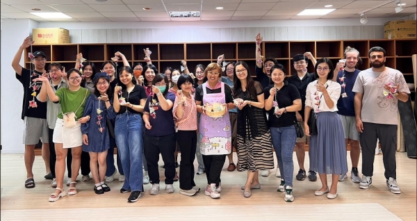 國際處聯手外籍師生共慶端午節 手作體驗彰顯雲科大國際化願景