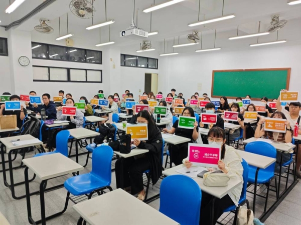 短影音點燃SDGs熱潮 雲科大應用中文成果展成永續教室