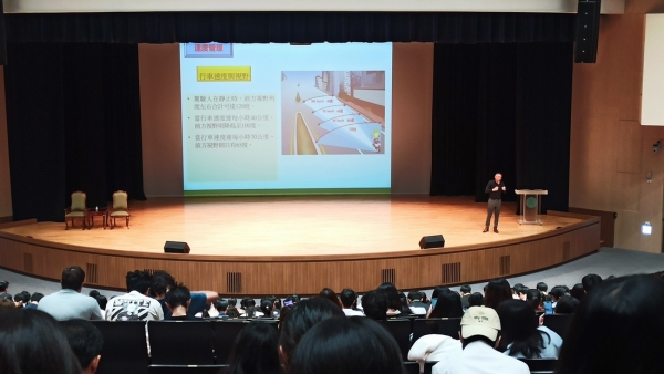 雲科大攜手縣警局強化機車安全教育揭示「看不到的視野」潛藏致命危機