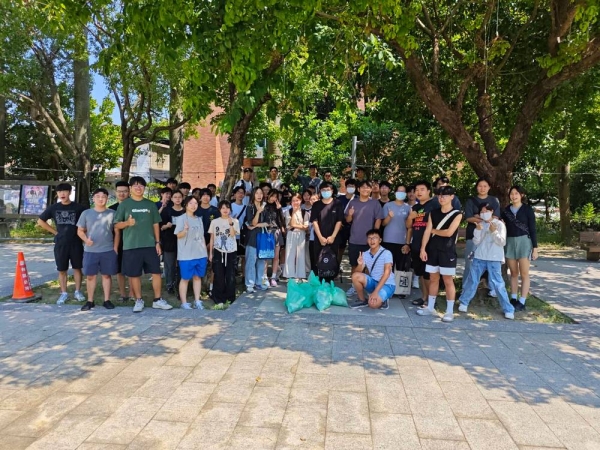 雲科大師生攜手雲林溪淨溪 行動實踐永續發展目標