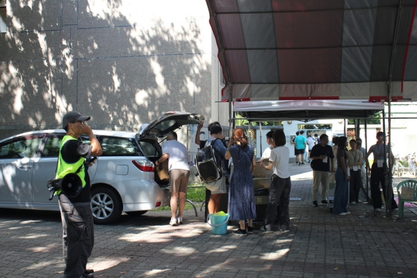 雲科大新生入厝 學長姐歡樂迎